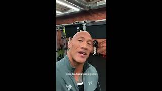Dwayne 'The Rock' Johnson's Three Minute Autobiography.