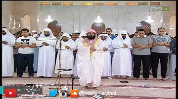 وديع اليمني-تلاوة جميلة من تراويح الليلة ١٣ من رمضان ١٤٣٧هـ بجامع الراشدية بدبي-ماتيسر من سورة يوسف