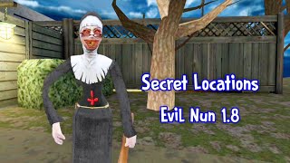 Secret Locations In Evil Nun | Evil Nun Update 1.8