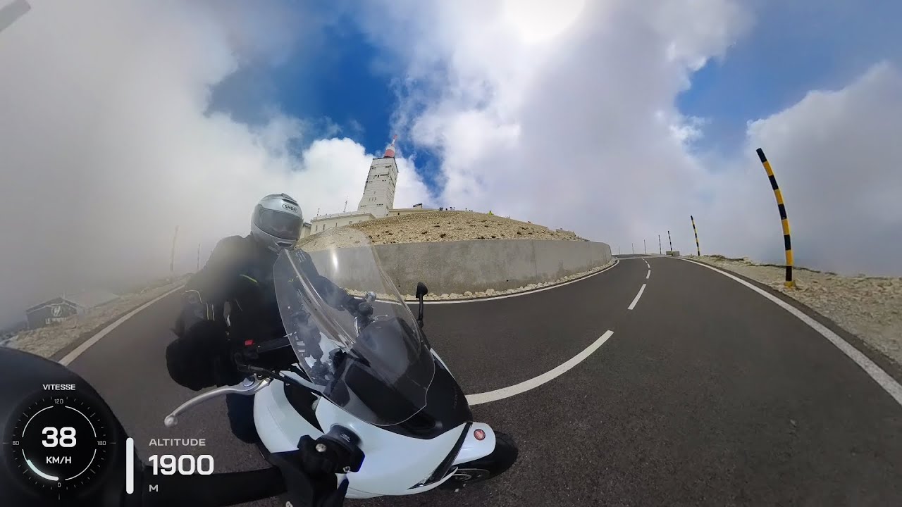 Mont Ventoux En Moto