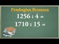 Cara pembagian bersusun. Materi dasar matematika