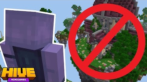 We Deleted The ENTIRE Hive Skywars Map