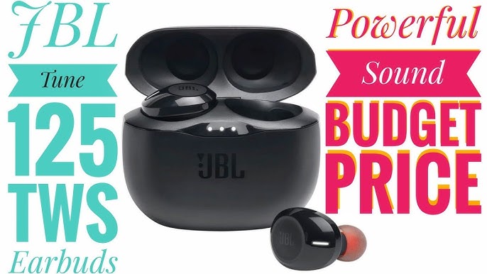 JBL by Harman Tune 125 TWS Wireless Bluetooth Earbuds Review and Unboxing -  YouTube