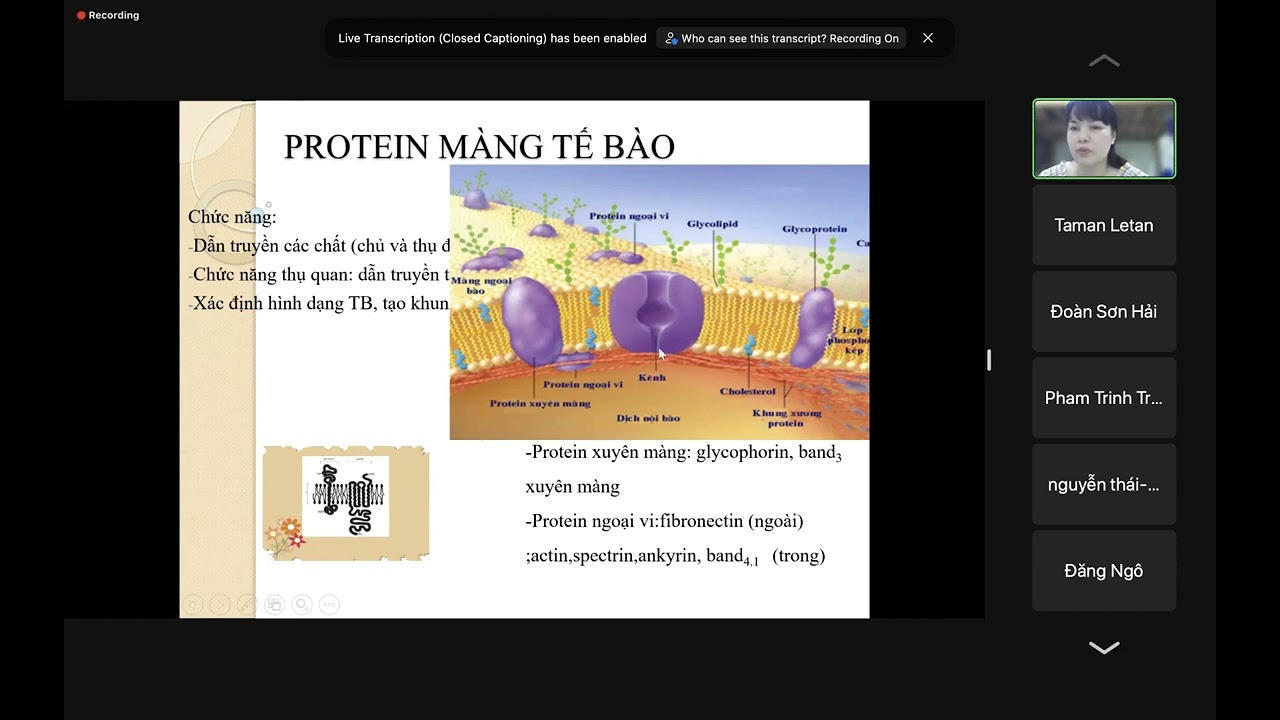 Sinh học Di truyền Buổi 1