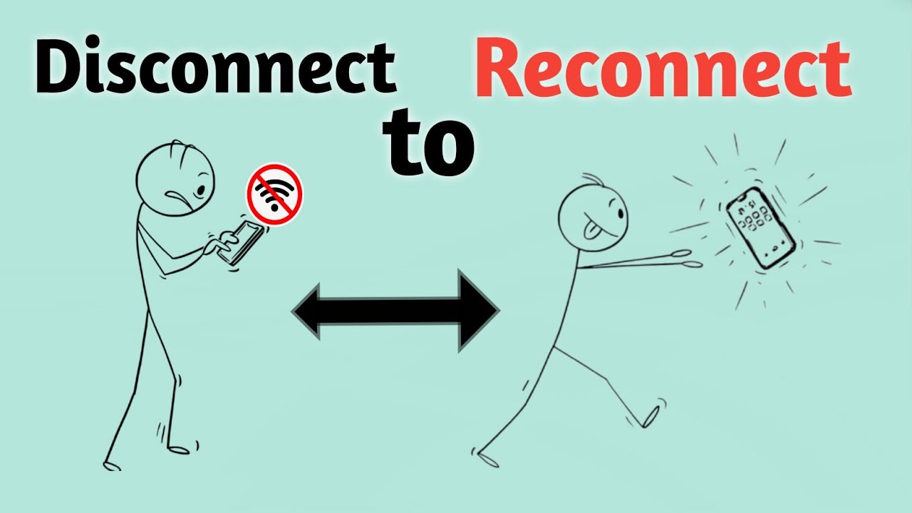 Disconnect to reconnect| Animated short film #taibawrites - YouTube