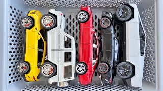 Box Full Of Diecast Cars - Lamborghini, Mercedes, Maybach, Brabus, Tesla