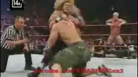 Batista Shawn Michaels Undertaker John Cena vs Randy Orton Edge Mr Kennedy MVP part 3