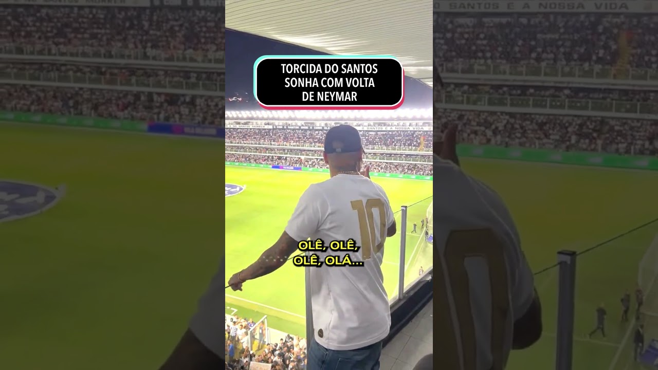 Neymar é MUITO ídolo no Santos #shorts