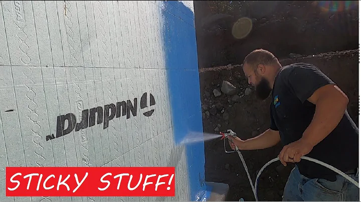 Waterproofing and Backfilling Nudura ICF Basement Foundation