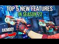 Top 5 New Features in Season 22 of Apex Legends!