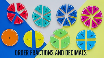 ORDER FRACTIONS AND DECIMALS| GED BASIC MATH