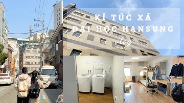 DU HỌC HÀN QUỐC | Tham quan kí túc xá Đại Học HANSUNG - Hansung University