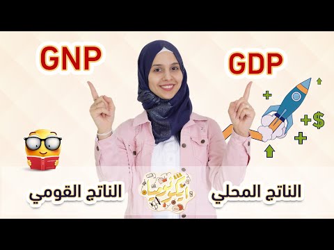 GDP & GNP ايكونوميا - ما هو الناتج المحلي والناتج القومي للدول؟