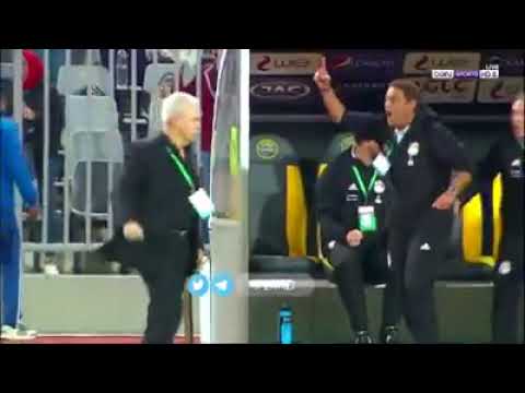 حركة غير اخلاقية من خافير اجيري مدرب منتخب مصر