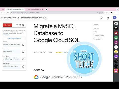 [NEW 2023] Migrate a MySQL Database to Google Cloud SQL | #qwiklabs || #GSP306  [With Explanation🗣️]