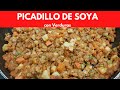 Picadillo de soya con verduras.- RecetasdeLuzMa