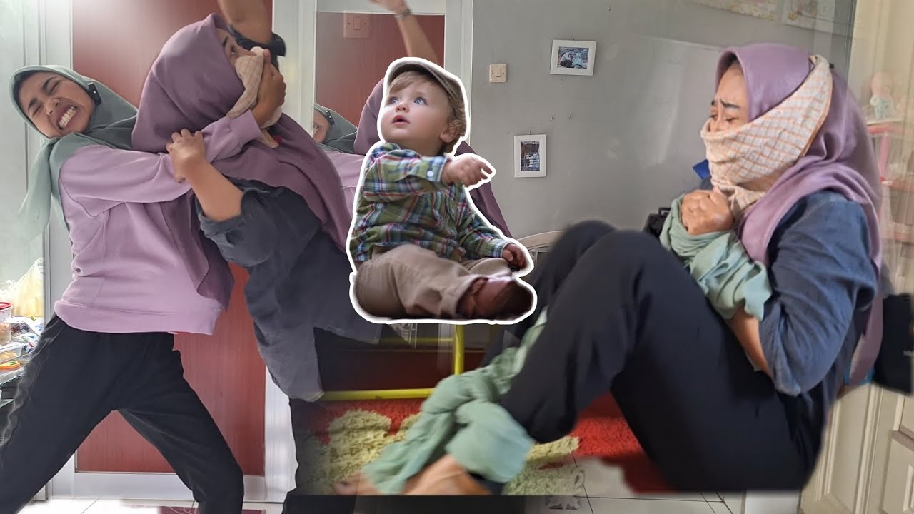 DRAMA IBU HAMIL MENGIKAT TANGAN DAN KAKI KAK PUTRI SAMPAI MULES