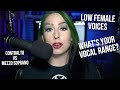 Do you have a low voice? How to find your true vocal range for low voiced women!