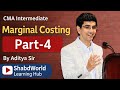 CMA Intermediate Cost Account Marginal Costing Part-4 Illustration 8,Illustration 9, illustration 10