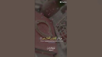 {سورة الناس}#قرآن #قران_كريم #قرآن_كريم #quran #سورة_الناس