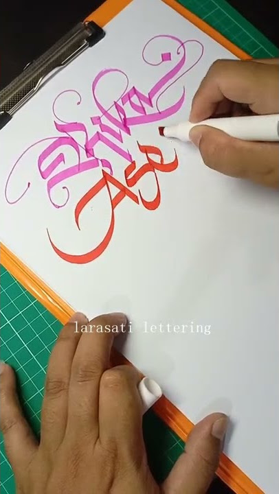 RIKA ASEP | #short #calligraphy #lettering