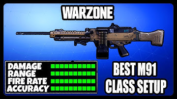 NEW OVERPOWERED M91 CLASS SETUP IN WARZONE! BEST M91 CLASS SETUP!