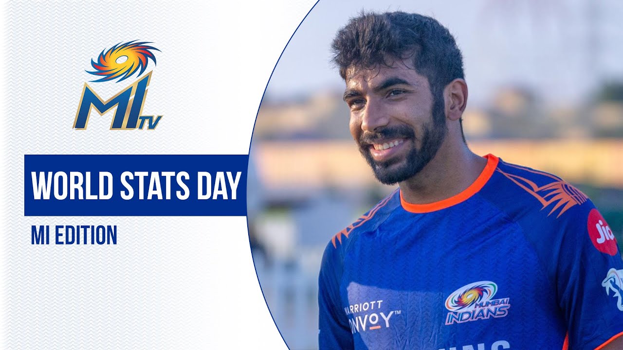 MI's top Run scorer, Wicket taker, Big hitter and more | विश्व सांख्यिकी दिवस