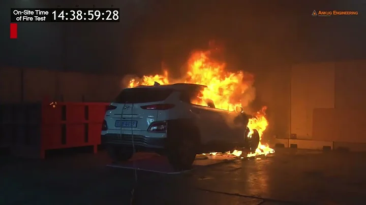 F-500 EA® Extinguishes a 64 kWh Electric Vehicle at Fire Insurers Laboratories of Korea (FILK)