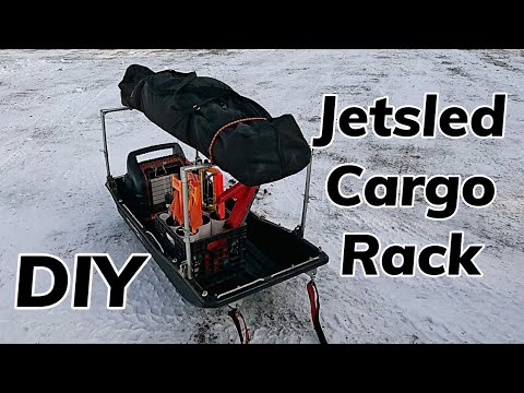Sled Cargo Rack Howto Jetsled Cargo Rack Mod - YouTube