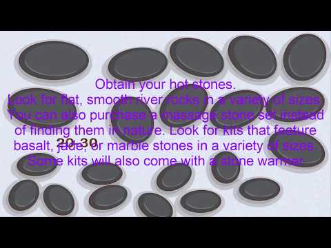 Reflexology Massage – Hot Stone Masage Therapy | Asmr massage for relaxing and lower back pain