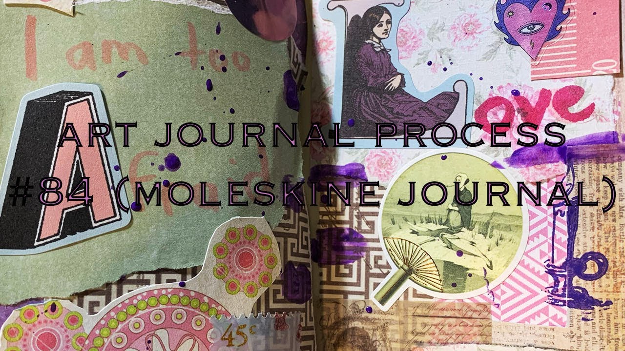 Finishing My 3rd Journal!!! Art Journaling #84 - YouTube