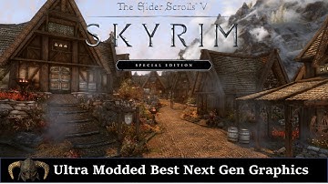 Skyrim SE Ultra Modded - Whiterun Hold (includes mod list)