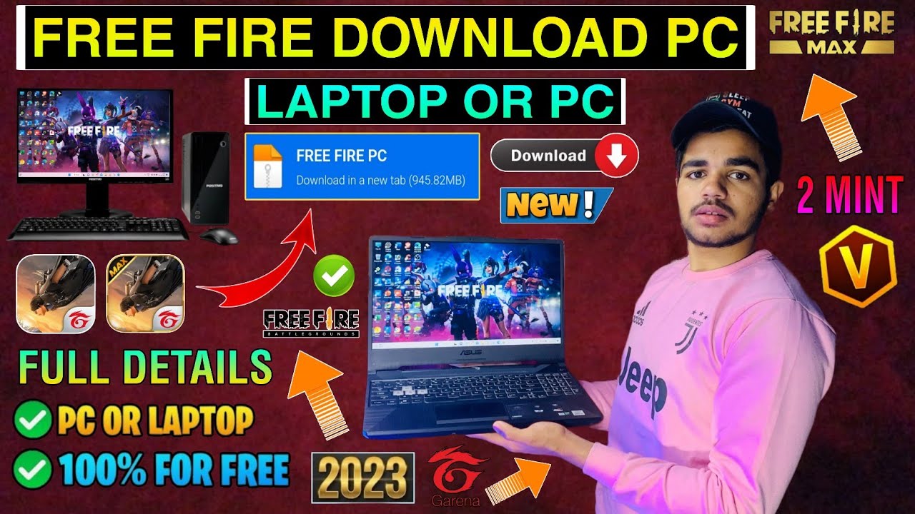 Garena Free Fire Download For Windows 10 PC/Laptop