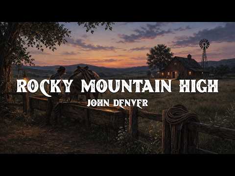 John Denver - Rocky Mountain High (Lyrics)