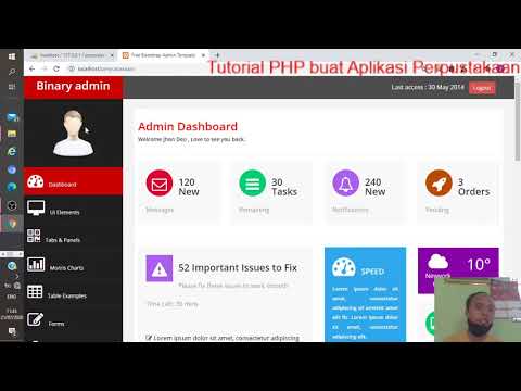 Tutorial cara membuat aplikasi perpustakaan  sederhana 