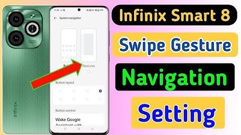 infinix smart 8 Gesture button setting infinix smart 8 back button change infinix smart8 key setting