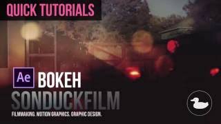 Quick Tutorials: Bokeh Animation in After Effects screenshot 4