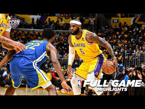 GS WARRIORS vs LA LAKERS | 2021-22 NBA SEASON | FULL GAME HIGHLIGHTS