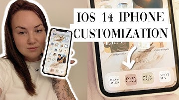 iOS 14 AESTHETIC HOMESCREEN CUSTOMIZATION | how to make your own icons, widgetsmith and more!