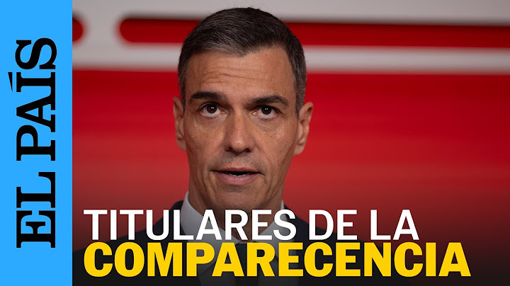 CRISIS PSOE: La comparecencia de PEDRO SÁNCHEZ, en nueve titulares: "Vamos a dar la cara" | EL PAÍS