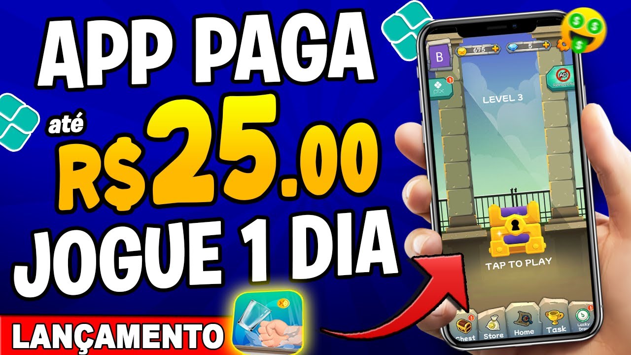 🤑APP DE JOGO QUE PAGA VIA PIX  COMO FAZER UMA RENDA EXTRA PELO CELULAR  2022 