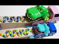 Marble run race   haba double slope skeleton truck  jr train  27