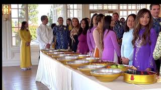 Julie and David Wedding Tea Ceremony | Traditional Vietnamese Tea Ceremony