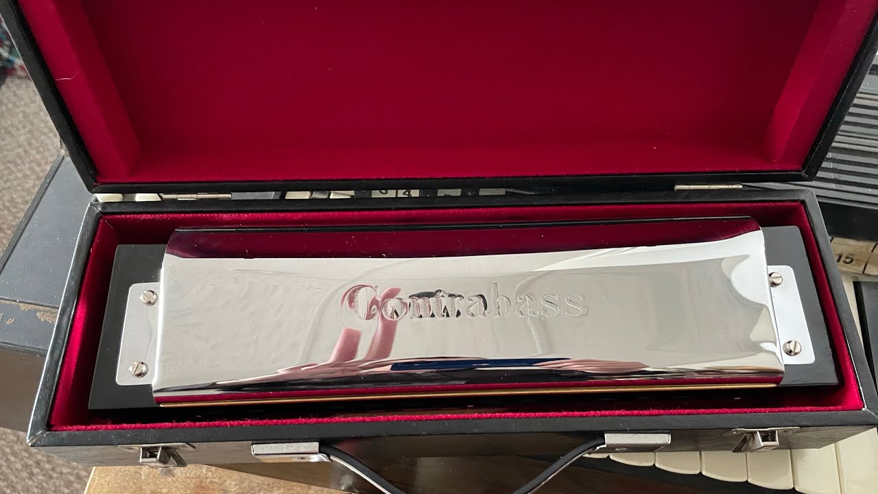 TOMBO Contrabass ハーモニカ The Tombo Contrabass Harmonica (unboxing) special thanks to
