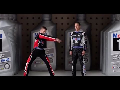 Nascar but it's the Cupid Shuffle