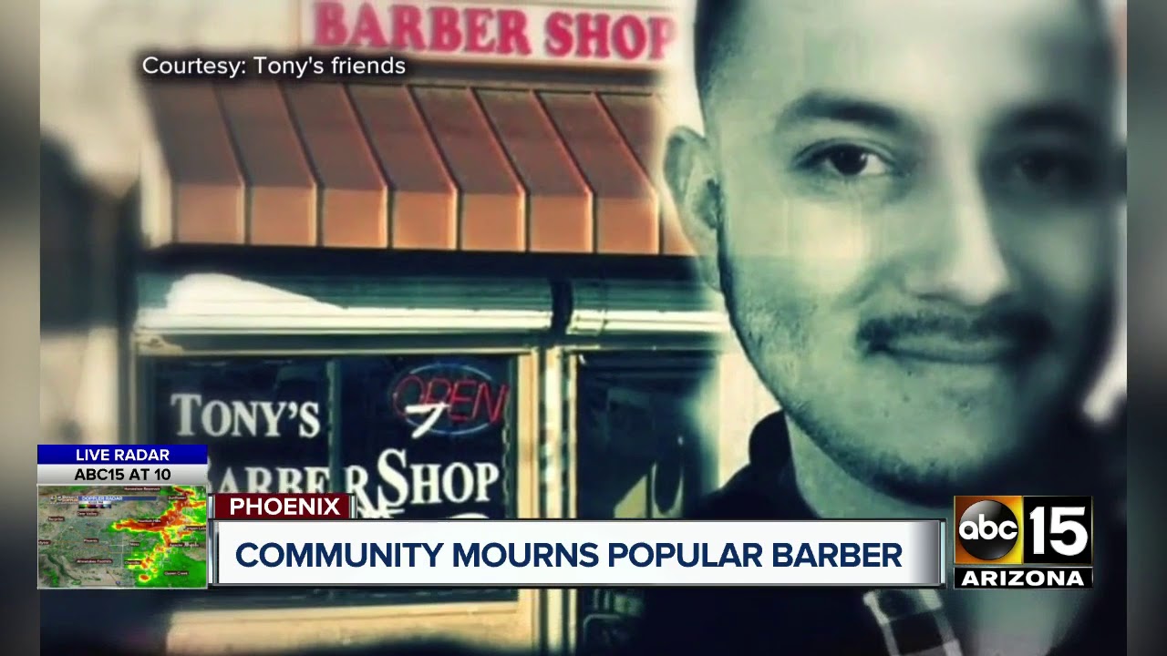 Community mourns after Phoenix barber shot and killed