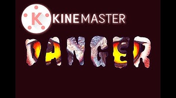 How to create your name intro in kinemaster | motion effect