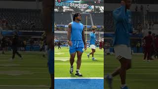 omarion hampton warmup vs commanders ⏰