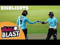 Surrey v Gloucestershire | Plunkett Impresses in 1st Semi-Final! | Vitality Blast 2020 Highlights
