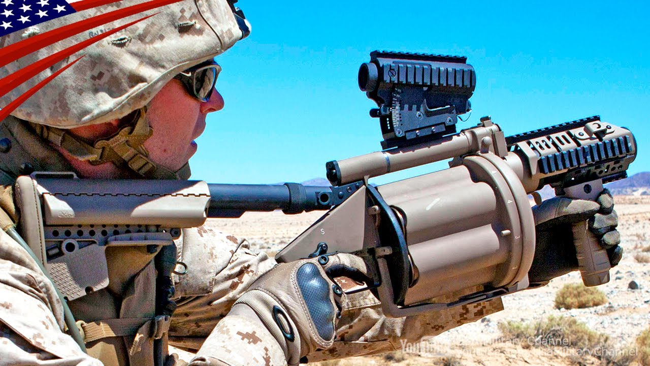 M32 Six-Shot Revolver Grenade Launcher (Milkor MGL) Training